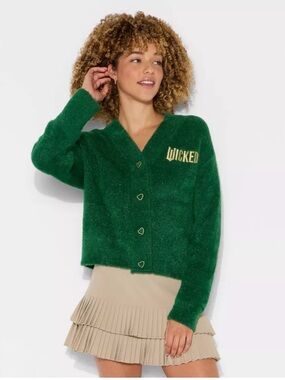 Wicked c Katie kime green cardigan